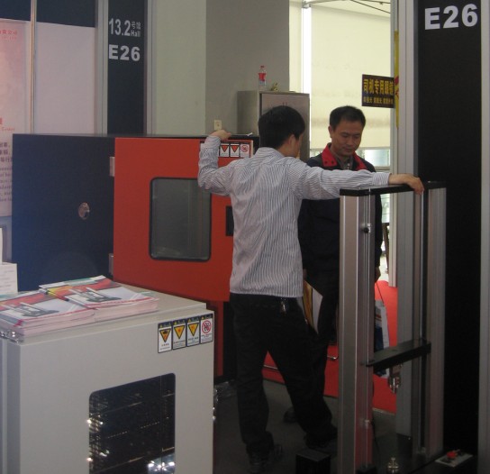 LED展會現場