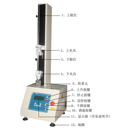 YL-1100拉力試驗機外觀圖