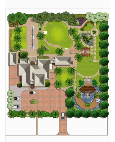 版权声明 反馈 2,私人别墅景观设计平面图 该图片由注册用户"随风